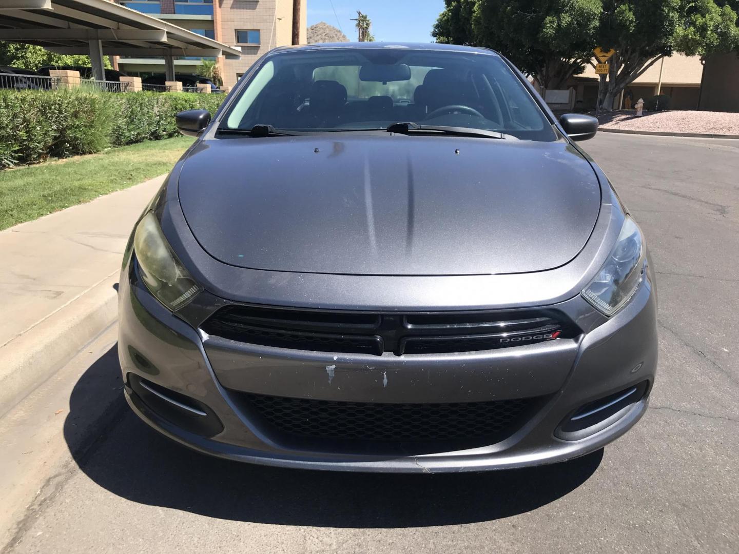 2016 gray /gray Dodge Dart SXT (1C3CDFBB3GD) with an 2.4L L4 DOHC 16V engine, located at 323 E Dunlap Ave., Phoenix, AZ, 85020, (602) 331-9000, 33.567677, -112.069000 - 2016 DODGE DART ,..… LOW 130k miles, Automatic, 2.4L , SUPER ECONOMICAL, Power Options, Premium Sound Stereo/ CD Player, Gray Exterior with graycloth seats, Clean title , Runs and Drives great . GAS SAVER, passed emissions. Call or text Dave 602-331-9000 thanks for looking, talk to you soon - Photo#3