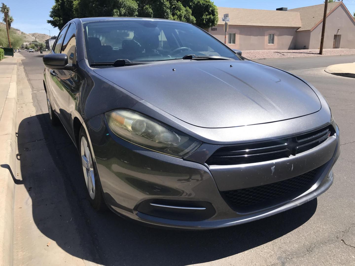 2016 gray /gray Dodge Dart SXT (1C3CDFBB3GD) with an 2.4L L4 DOHC 16V engine, located at 323 E Dunlap Ave., Phoenix, AZ, 85020, (602) 331-9000, 33.567677, -112.069000 - 2016 DODGE DART ,..… LOW 130k miles, Automatic, 2.4L , SUPER ECONOMICAL, Power Options, Premium Sound Stereo/ CD Player, Gray Exterior with graycloth seats, Clean title , Runs and Drives great . GAS SAVER, passed emissions. Call or text Dave 602-331-9000 thanks for looking, talk to you soon - Photo#4