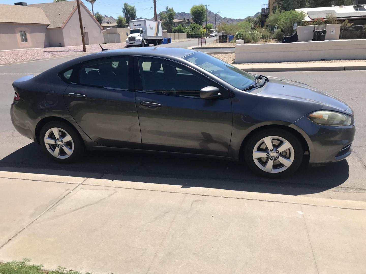 2016 gray /gray Dodge Dart SXT (1C3CDFBB3GD) with an 2.4L L4 DOHC 16V engine, located at 323 E Dunlap Ave., Phoenix, AZ, 85020, (602) 331-9000, 33.567677, -112.069000 - 2016 DODGE DART ,..… LOW 130k miles, Automatic, 2.4L , SUPER ECONOMICAL, Power Options, Premium Sound Stereo/ CD Player, Gray Exterior with graycloth seats, Clean title , Runs and Drives great . GAS SAVER, passed emissions. Call or text Dave 602-331-9000 thanks for looking, talk to you soon - Photo#6