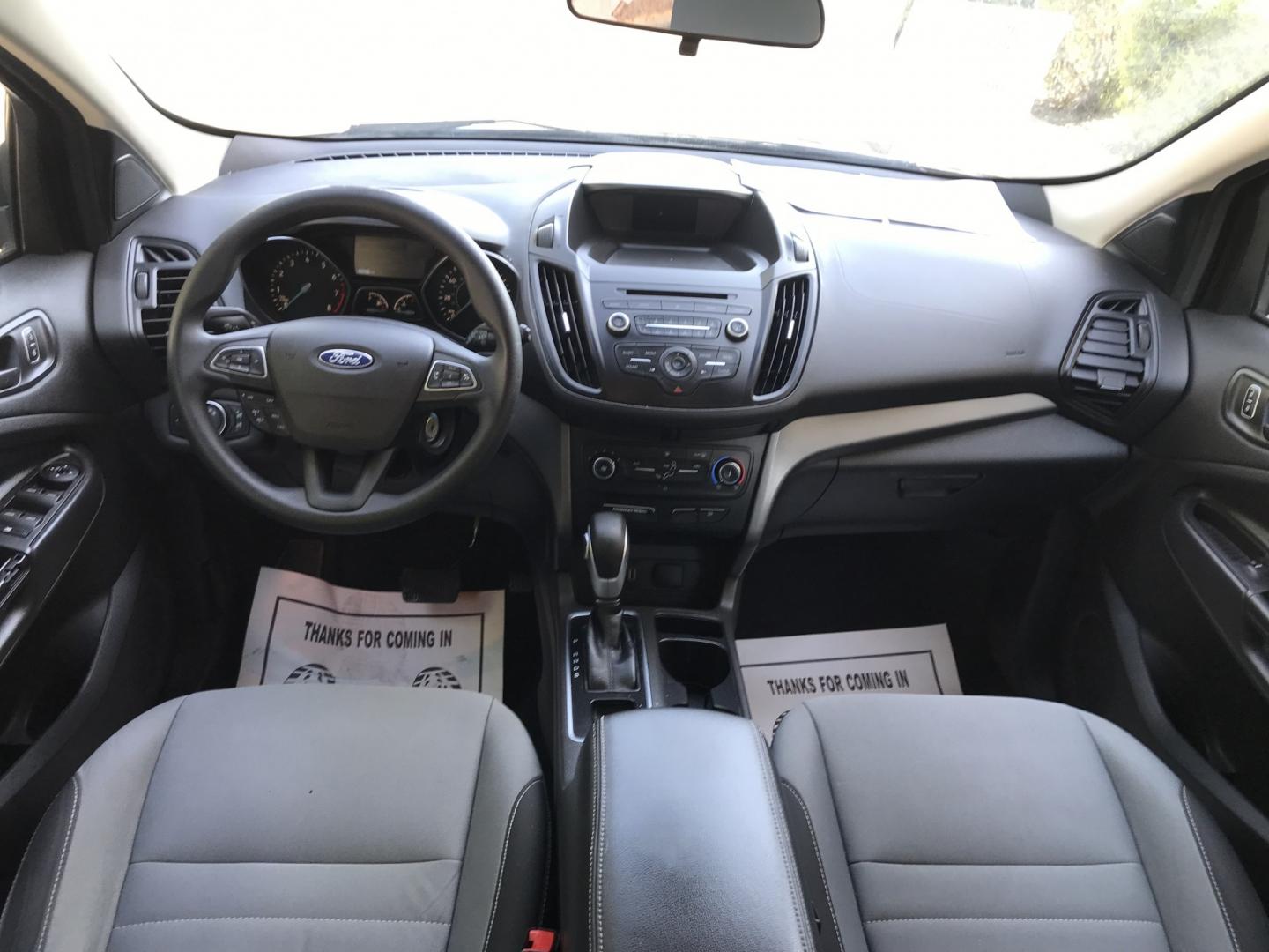 2017 gray /gray Ford Escape S FWD (1FMCU0F78HU) with an 2.5L L4 DOHC 16V engine, 6A transmission, located at 323 E Dunlap Ave., Phoenix, AZ, 85020, (602) 331-9000, 33.567677, -112.069000 - 2017 FORD ESCAPE SUV ,........ Great condition,.... Automatic, Ice Cold A/C, Beautiful gray exterior withdark gray interior, Premium Sound CD, This suv is gorgeous inside and out, Super clean, Well Maintained, Arizona title , Runs and Drives Excellent.....LOW MILES, ONLY 88k original miles, passed e- Photo#10