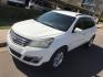 2014 WHITE /gray Chevrolet Traverse 1LT FWD (1GNKRGKD9EJ) with an 3.6L V6 DOHC 24V engine, 6-Speed Automatic transmission, located at 323 E Dunlap Ave., Phoenix, AZ, 85020, (602) 331-9000, 33.567677, -112.069000 - 2014 CHEVY TRAVERSE SUV ,.......3RD ROW SEATING, 7-Passengers, ..... Great condition,.... Ice Cold A/C, Beautiful white exterior with dark gray interior, Premium Sound CD, This suv is gorgeous inside and out, Super clean, Well Maintained, Arizona title , Runs and Drives Excellent.....187k original m- Photo#1
