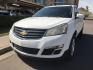 2014 WHITE /gray Chevrolet Traverse 1LT FWD (1GNKRGKD9EJ) with an 3.6L V6 DOHC 24V engine, 6-Speed Automatic transmission, located at 323 E Dunlap Ave., Phoenix, AZ, 85020, (602) 331-9000, 33.567677, -112.069000 - 2014 CHEVY TRAVERSE SUV ,.......3RD ROW SEATING, 7-Passengers, ..... Great condition,.... Ice Cold A/C, Beautiful white exterior with dark gray interior, Premium Sound CD, This suv is gorgeous inside and out, Super clean, Well Maintained, Arizona title , Runs and Drives Excellent.....187k original m- Photo#0